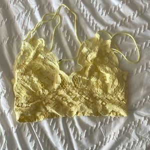 Yellow cutesy bralette